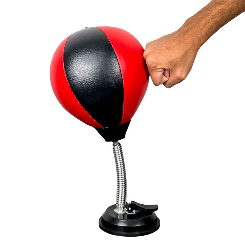 كرة بوكسينج  مكتبية للتسلية وتخفيف التوتر تعمل بالشفط