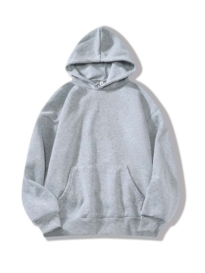 Hoodie Stock Resirve Unisex - Gray