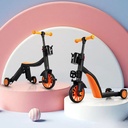 سكوتر أطفال وعجلة  2 في 1  ب ثلاثة عجلات قابلة للتعديل