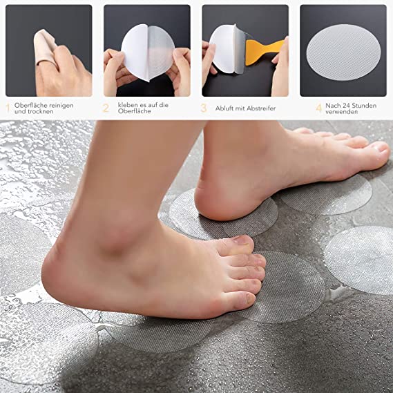 دوائر مانعة للأنزلاق ذاتيه اللصق للإستخدام داخل وخارج المنزل