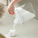 علبة تخزين مسحوق  الغسيل 1800 ملي مع كوب معياري محكم الغلق