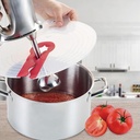 غطاء واقي للميكسر والعجان من رذاذ العجين والبيض 30 سم