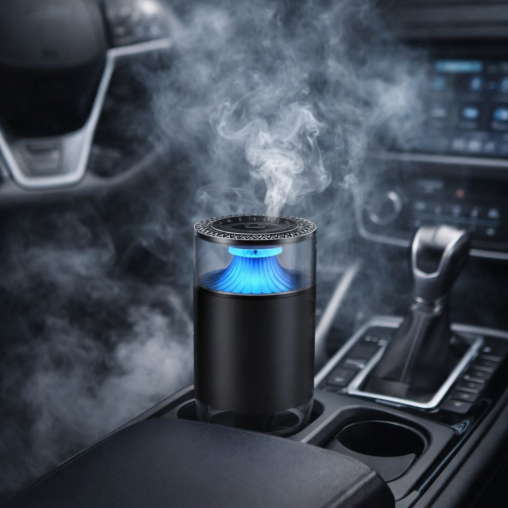 فواحة سيارة تاتش بالوان مختلفة مع يو اس بي للشحن