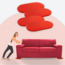 محرك اثاث المنزل ونقل الاشياء الثقيلة أربع قطع