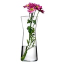 فازة زجاج شفاف للورد وتغيير الديكور