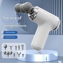 جهاز مساج وتدليك الجسم لتخفيف الاجهاد ب9 رؤوس قابلة للتبديل