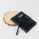 نوت بوك ميني بكبسولة للقفل مع قلم لتدوين الملاحظات بمقاس 11 * 9 سم