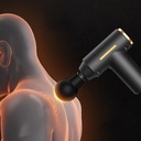 جهاز مساج محمول للتدليك العميق واسترخاء عضلات الجسم ب 2 مستوى للشدة