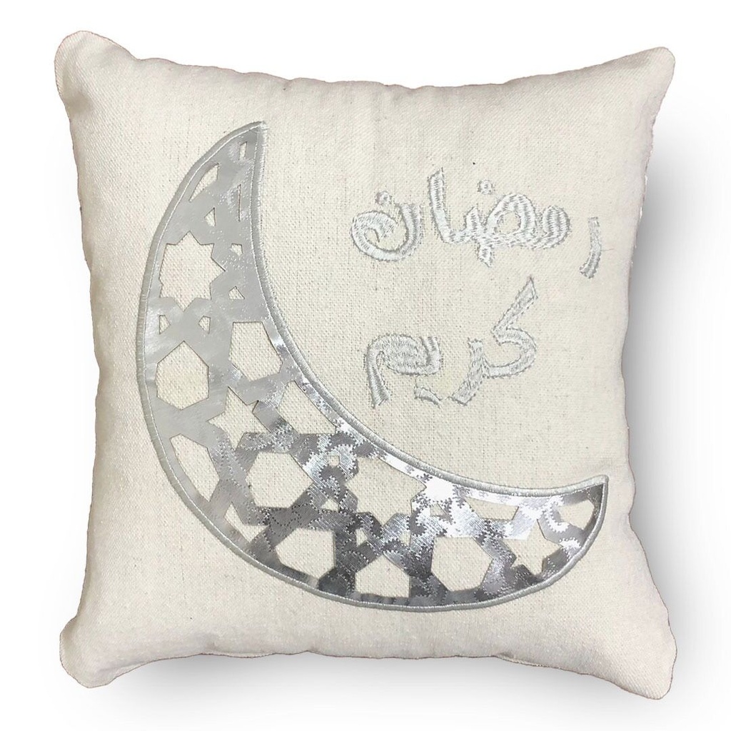 اكياس مخدات رمضان كريم كتان لتجديد ديكور البيت