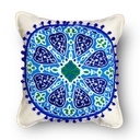 اكياس مخدات كوشن خيامية باللون ازرق لتجديد ديكور البيت