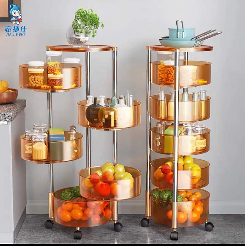 تربو منظم 5 دور اكليريك بسلات دائرية تدور ٣٦٠ درجة وعجل لسهولة الحركة