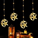 ستارة مضيئة هلال ونجوم 3.5 متر