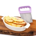 قطاعة مشرشرة زجزاج لتقطيع البطاطس والخضار ولعمل المخلل والشيبسي