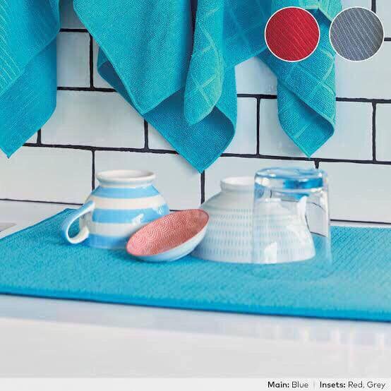 مفرش تنشيف أطباق وكوبيات مايكروفيبر