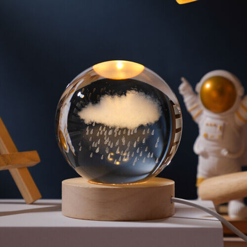 Rainy Cloud Crystal Light Ball Powered by USB