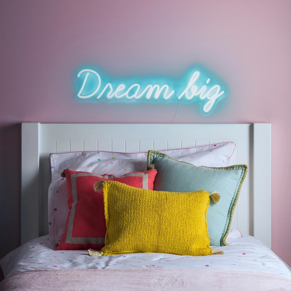 Dream Big Light Neon Led Light Sign Art Decor