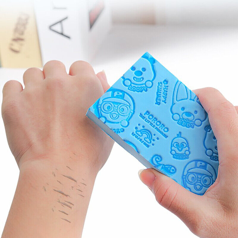 اسفنجة تقشير الجسم لازالة الجلد الميت بدون صابون بديله للاسكراب