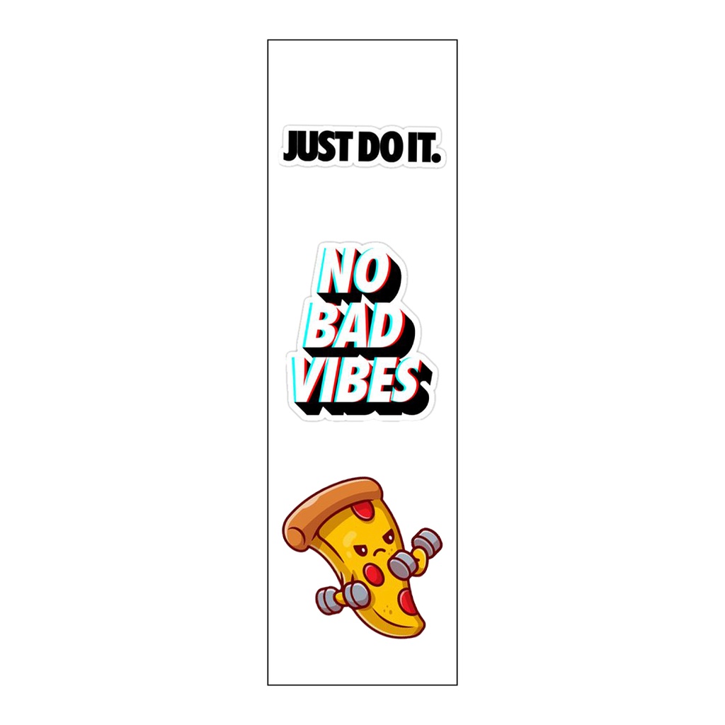 Gym Vinyl Sticker Pack Reusable &amp; Waterproof