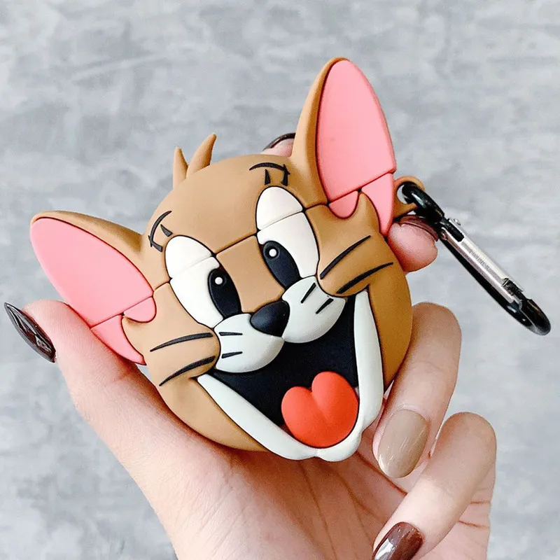 Airpods Pro Case Cover Anti Scratch Anti bumps with Hanging Hook Greey Design