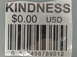 [HH00016529] Kindness print