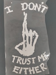 [HH00016536] I Don't Trust   back print