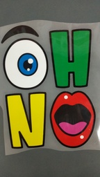 [HH00016707] OH NO print