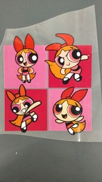 [HH00016713] Blossom Powerpuff Girls  print