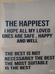 [HH00017098] The Happiest I Hope All My Loved Print