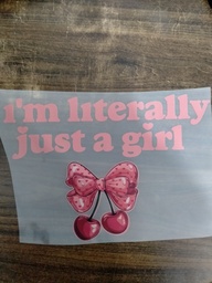 [HH00017171] Just a Girl Print