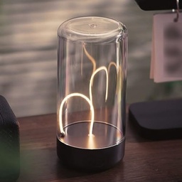 [HH00017285] اباجورة ليد مغناطيسي ب 3 مستويات اضاءة قابلة للشحن