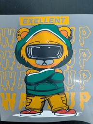 [HH00017445] Wake Up Bear print