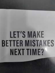 [HH00017454] Let's Make Better Mistakes print for crop top