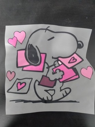 [HH00017535] Snoopy Letter Print