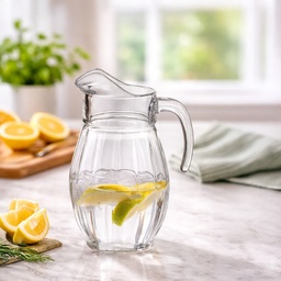 [HH00018976] شفشق زجاج  لتقديم المشروبات والعصائر بيد لسهولة الحمل