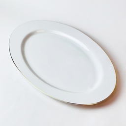 [HH00018996] سيرفيس بيضاوي الشكل  مقاس 40 * 25 سم لتقديم الطعام