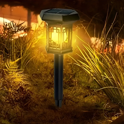 [HH00019562] كشاف أرضي لإضاءة الحدائق والممرات يعمل بالطاقة الشمسية قطعتين