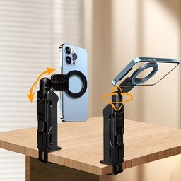 [HH00019768] حامل موبايل مغناطيسي للمكتب قابل للطي والدوران 360 درجة