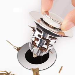 [HH00001396] سدادة ومصفاة لأحواض المطبخ والحمام والبانيو