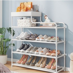 [HH00004922] استاند منظم للأحذية 4 أرفف مع رف علوي لديكور الليفنج والريسبشن والدريسنج عملي وسهل الفك والتركيب