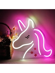 [HH00005759] Unicorn Neon Led Light Sign Art Decor 40*60‎