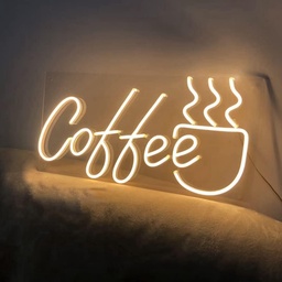 [HH00005802] Warm Coffee Neon Led Light Sign Art Decor
