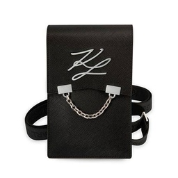 [HH00005862] Men Shoulder Trendy Design Bag Karl Lagerfeld Autograph Chain