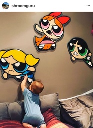 [HH00005867] Power Girls Print Wall Art