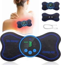 [HH00007433] جهاز مساج ميني للجسم بـ 8 أوضاع للاسترخاء والعناية اليومية