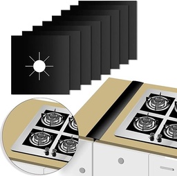 [HH00008801] طقم 3 قطع للحفاظ علي نظافة البوتجاز بديل للفويل وشريط سيليكون لسد الفراغات بين الرخامة والبوتجاز لمنع تكون الدهون