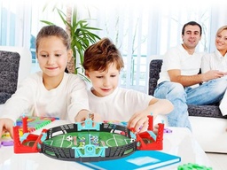 [HH00009720] لعبة ملعب كرة القدم تفاعلية مصممة لفردين عبارة عن ملعب كرة قدم و6 قطع من الكرة للاطفال والكبار