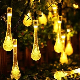 [HH00009812] فرع زينة مضئ 3 متر شكل قطرة الندي لأستقبال ليالي رمضان المبهجة