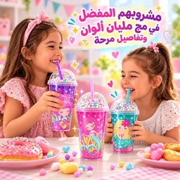 [HH00013756] مج عروسة البحر 450 مللي بشاليموه للمشروبات